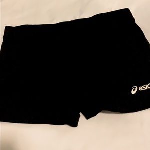ASICS black running shorts
